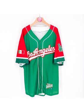 Los Angeles Dodgers MLB 2022 Mexican Heritage Night SGA Jersey Men's XL